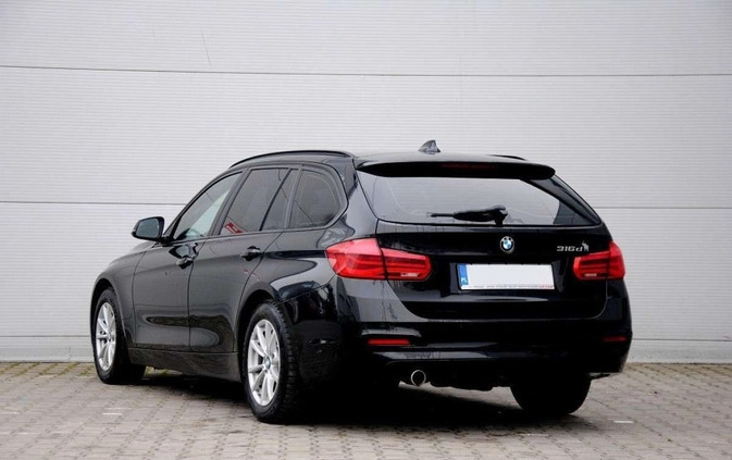 BMW Seria 3 cena 72500 przebieg: 114000, rok produkcji 2019 z Warta małe 121